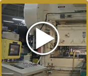Video Clip of Stampings Punch Press 150 Ton High Speed Progressive Die by Perfection Spring & Stamping